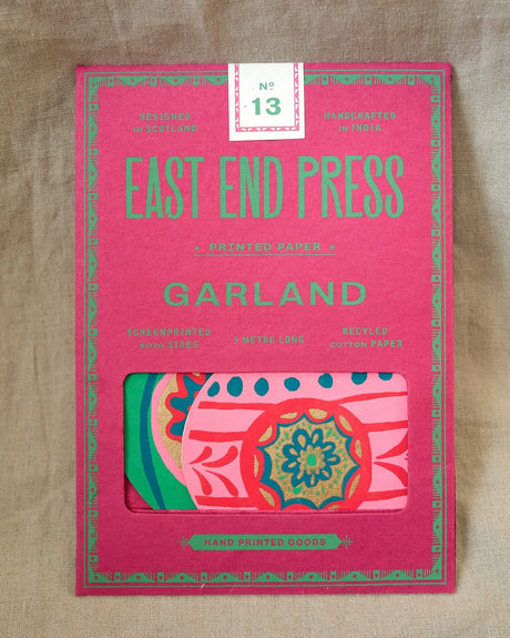 Baubles Sewn Paper Garland | East End Press