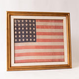 Framed 1865 American Flag Wall Art