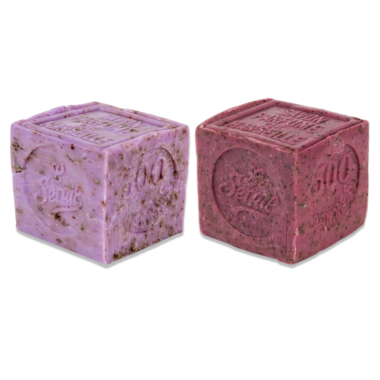 Savon de Marseille Crushed Botanical Lavender & Red Vine Soap Block | 300g