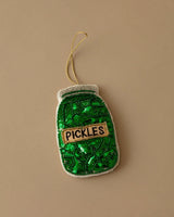 Handmade Beaded Caviar, Sardines, Pickle Ornaments | 3 Styles