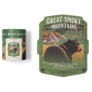 great smoky mountains national park puzzle by lantern press