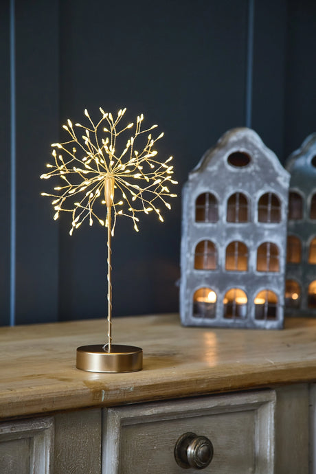 Mini Table Dandelion LED Light with Timer