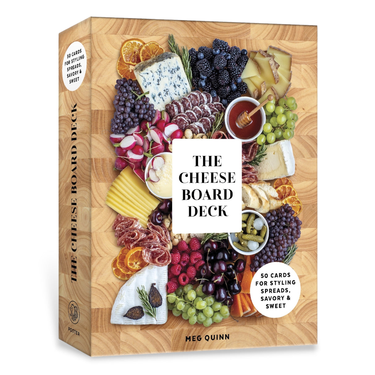 The Cheese Board Deck: 50 Cards for Styling Spreads, Savory and Sweet