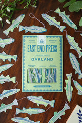 Hand-Sewn Tasty Anchovies Paper Garland | East End Press