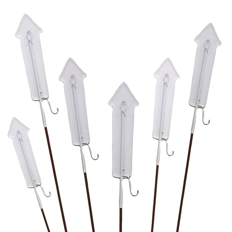 Patriotic Rocket Metal Garden Stake
