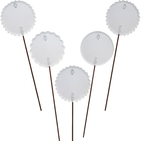 Patriotic Pinwheel Americana Metal Garden Stake