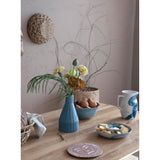 Hand-Painted Ceramic Chip & Dip Bowl Set