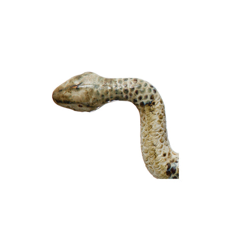 Reactive Glaze Ceramic Snake Decor