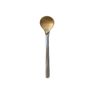 hand hammered brass spoon by Creative Co-Op