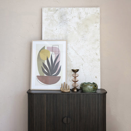 Green Reactive Glaze Organic Edge Bowl