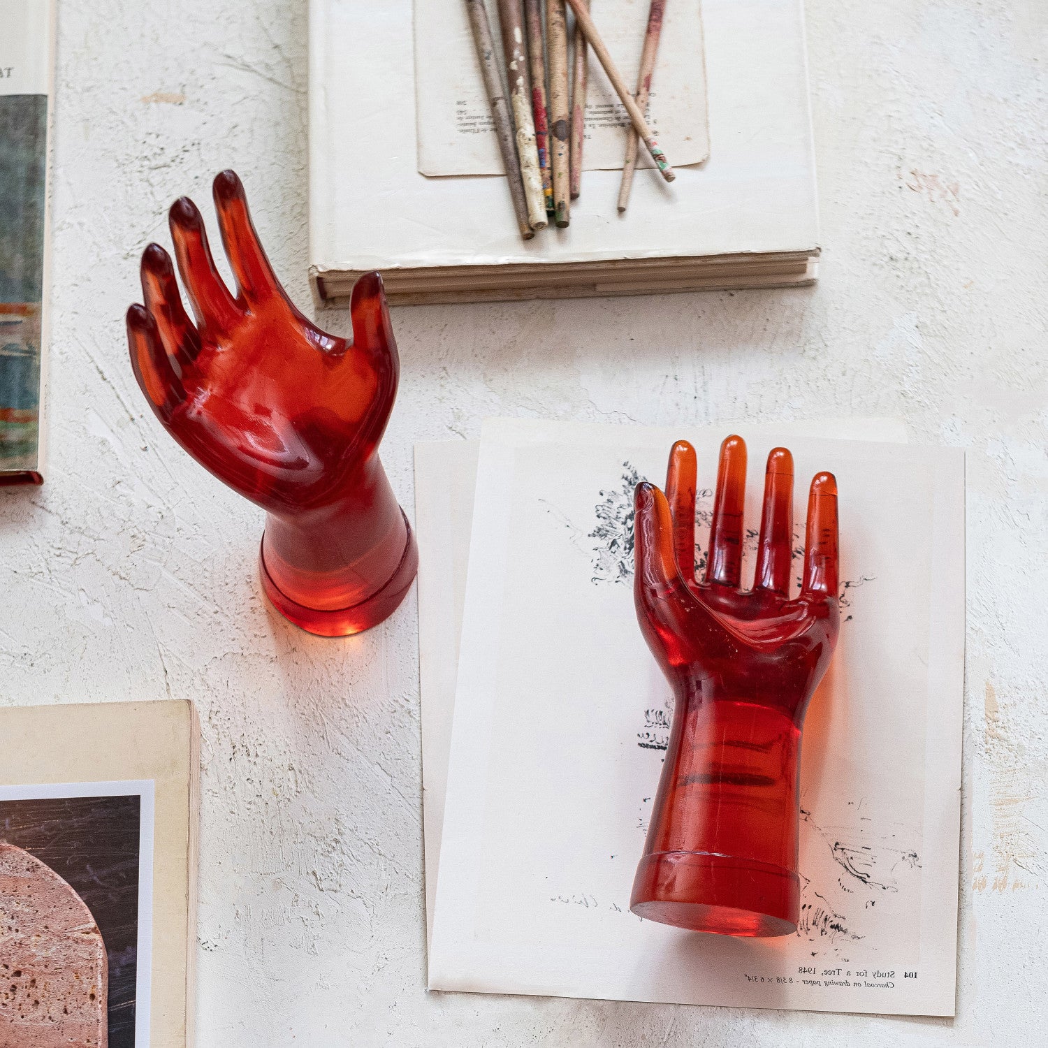 Creative Co-Op Jewelry Ring Resin Hand Molds - Thumbnail 4