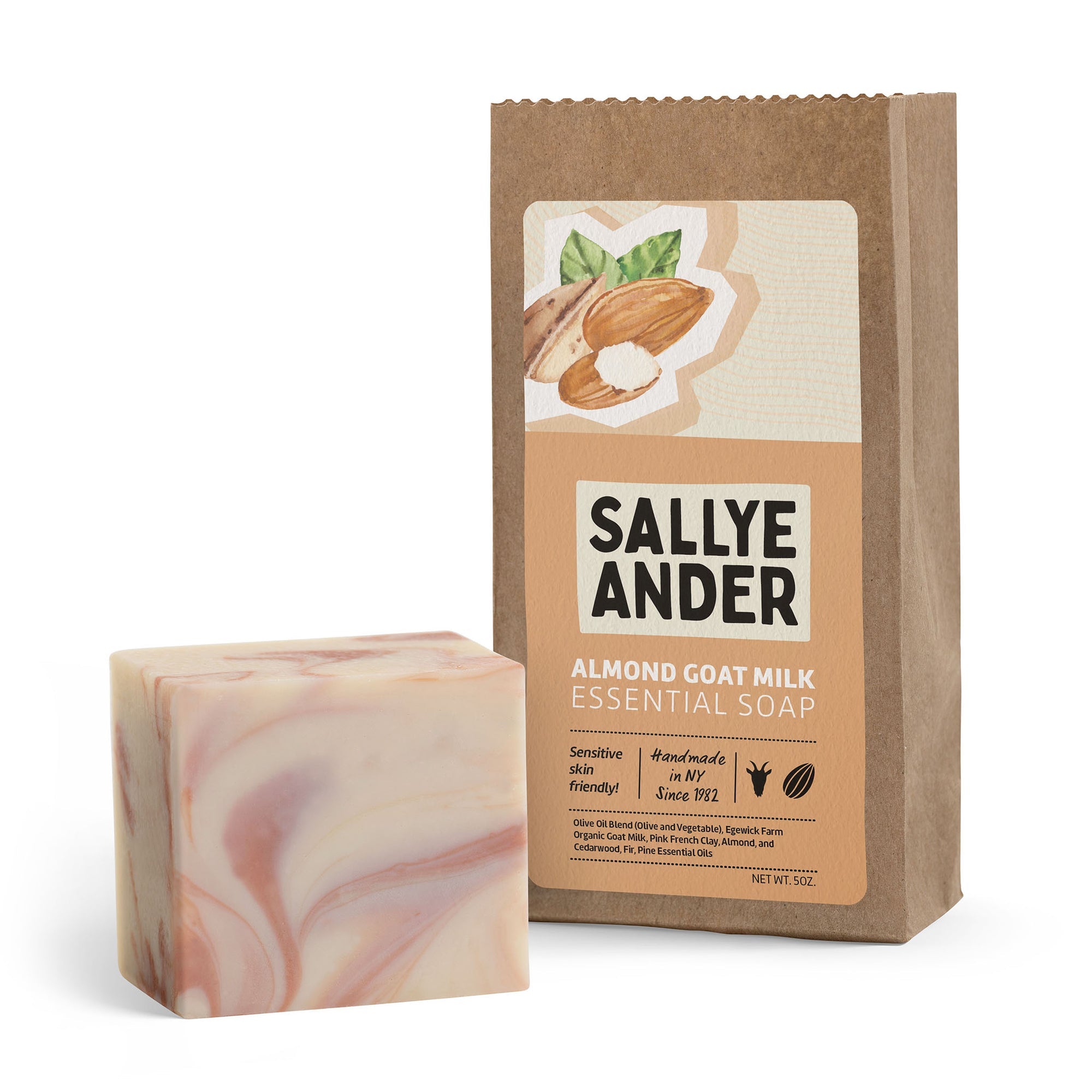 SallyeAnder Almond Goat Milk Soap - Thumbnail 2