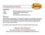 Savory Party Cracker Seasonings | 6 Flavors