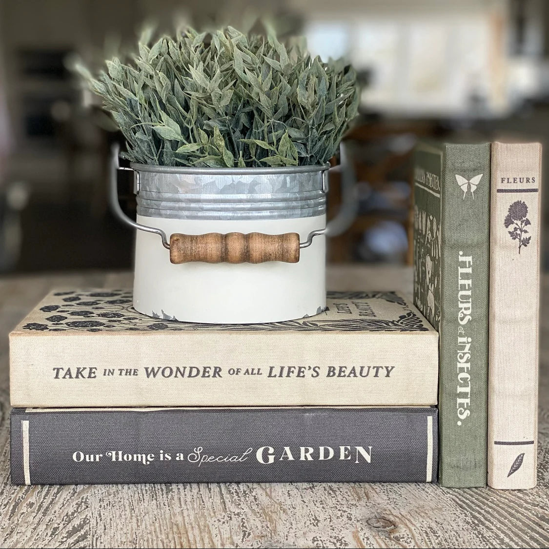 Garden Theme Book Storage Boxes