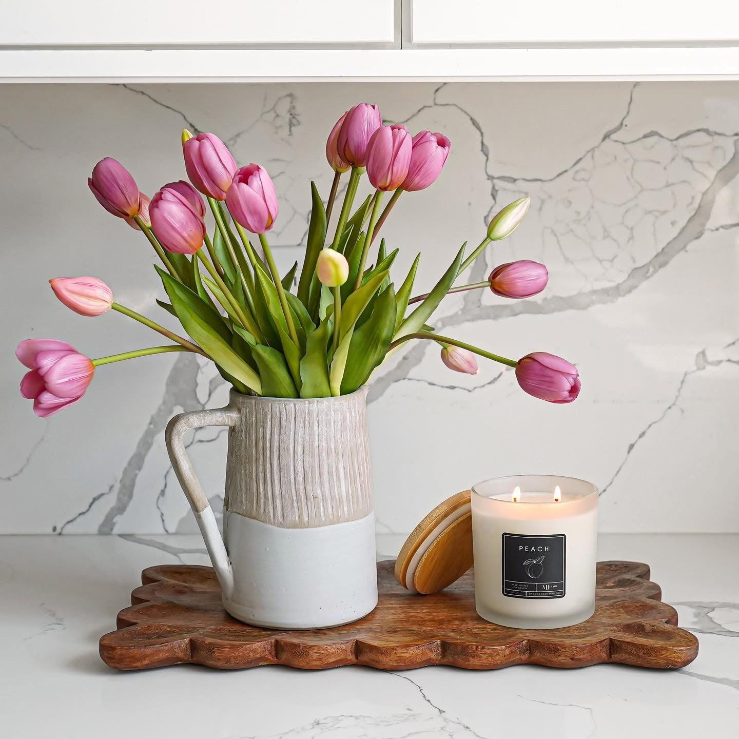 【tulip】 リクエスト 5点 まとめ商品 Real Touch Tulip Bundle Bouquet | 5 Colors – Rust & Cinder