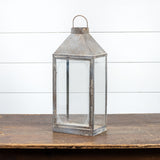 Classic Distressed Metal Lantern