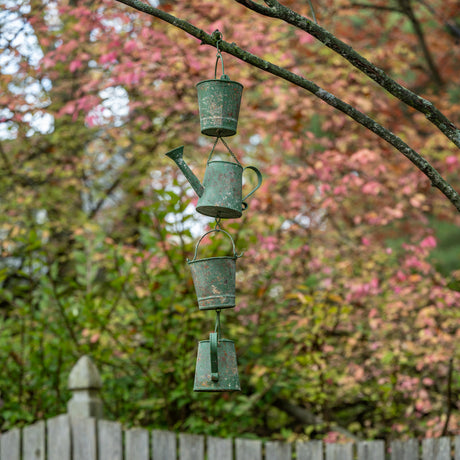 Hanging Watering Can Garden Chain
