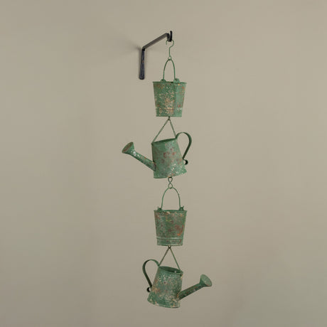Hanging Watering Can Garden Chain