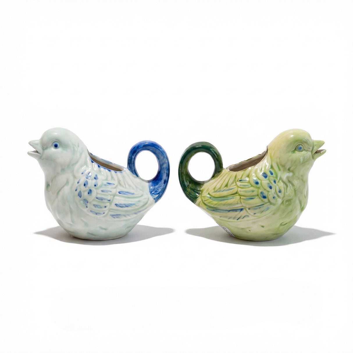 Ceramic Bird Creamer Holder