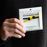 Iron Sharpens Iron Bracelet | Prayer Share