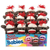 Brown Sock Monkey Baby