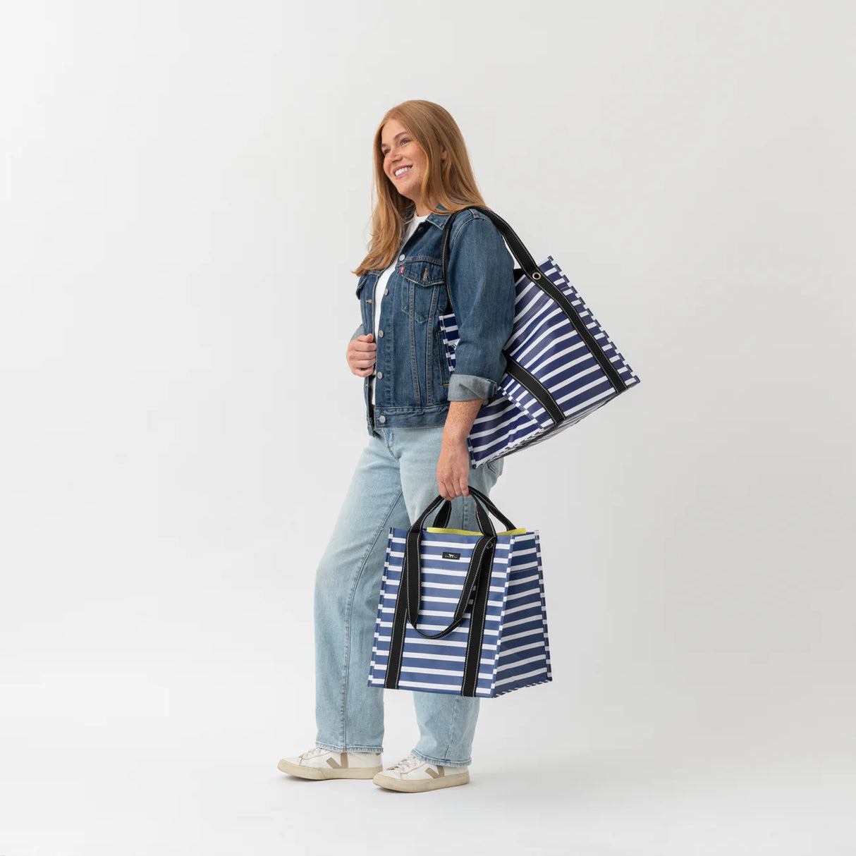 Nantucket Navy Bagette Market Tote | Scout Bags