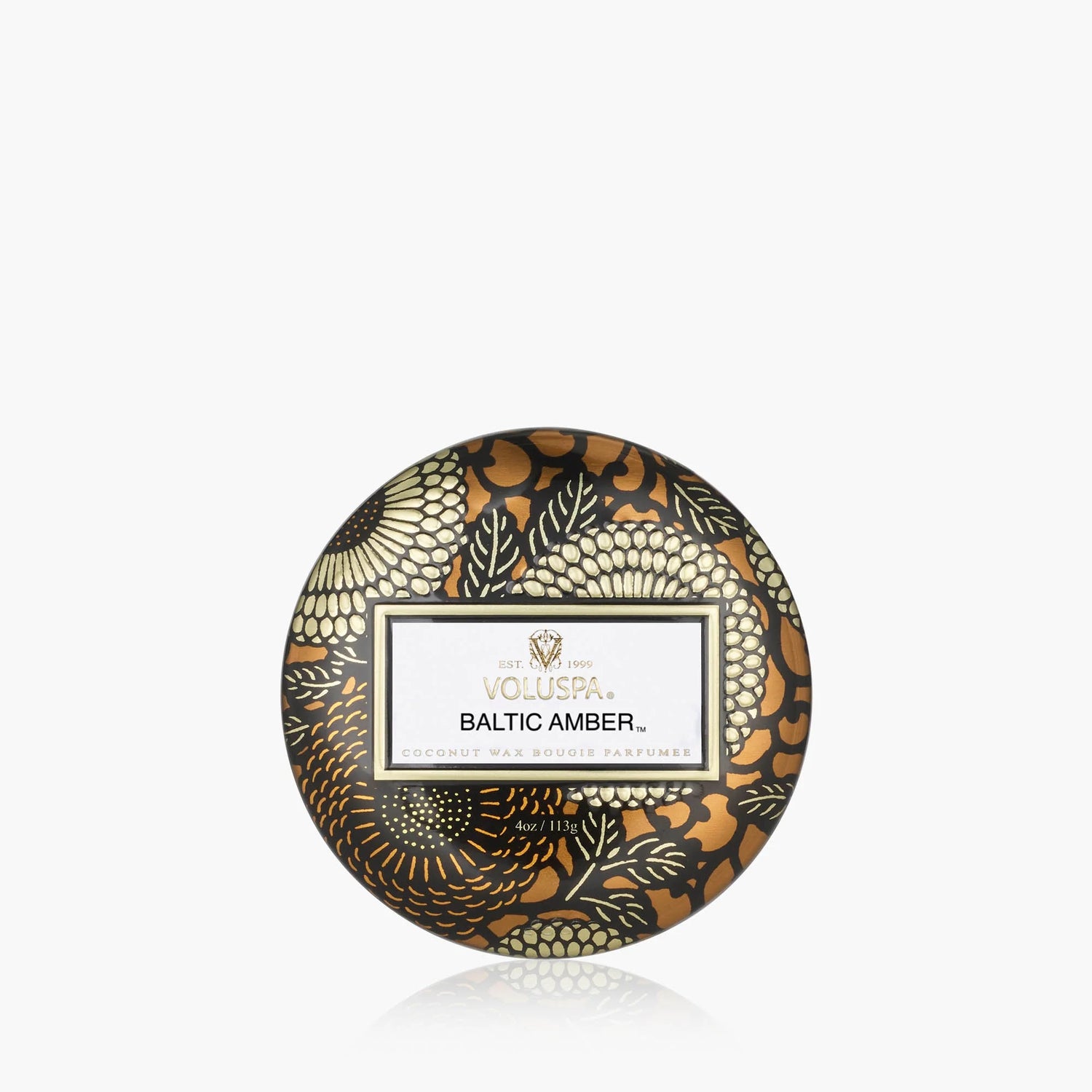 Baltic Amber Mini Tin Candle | Voluspa