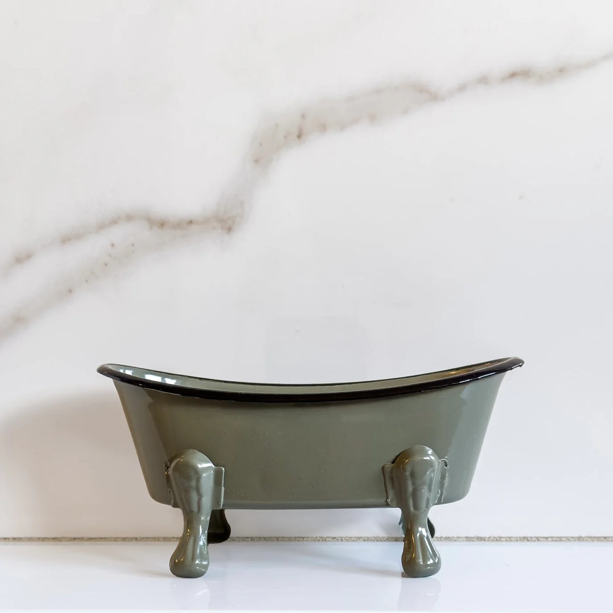 Metal Bathtub Clawfoot Soap Dispenser | 4 Colors