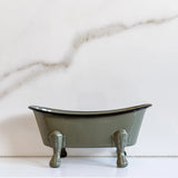 Metal Bathtub Clawfoot Soap Dispenser | 4 Colors