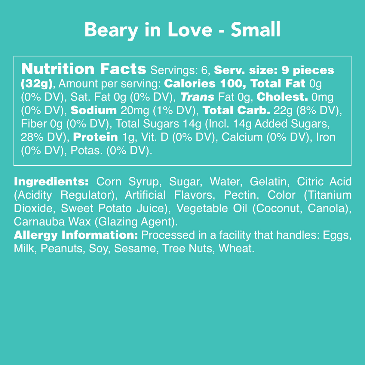 Beary In Love Gummy Bears | Candy Club