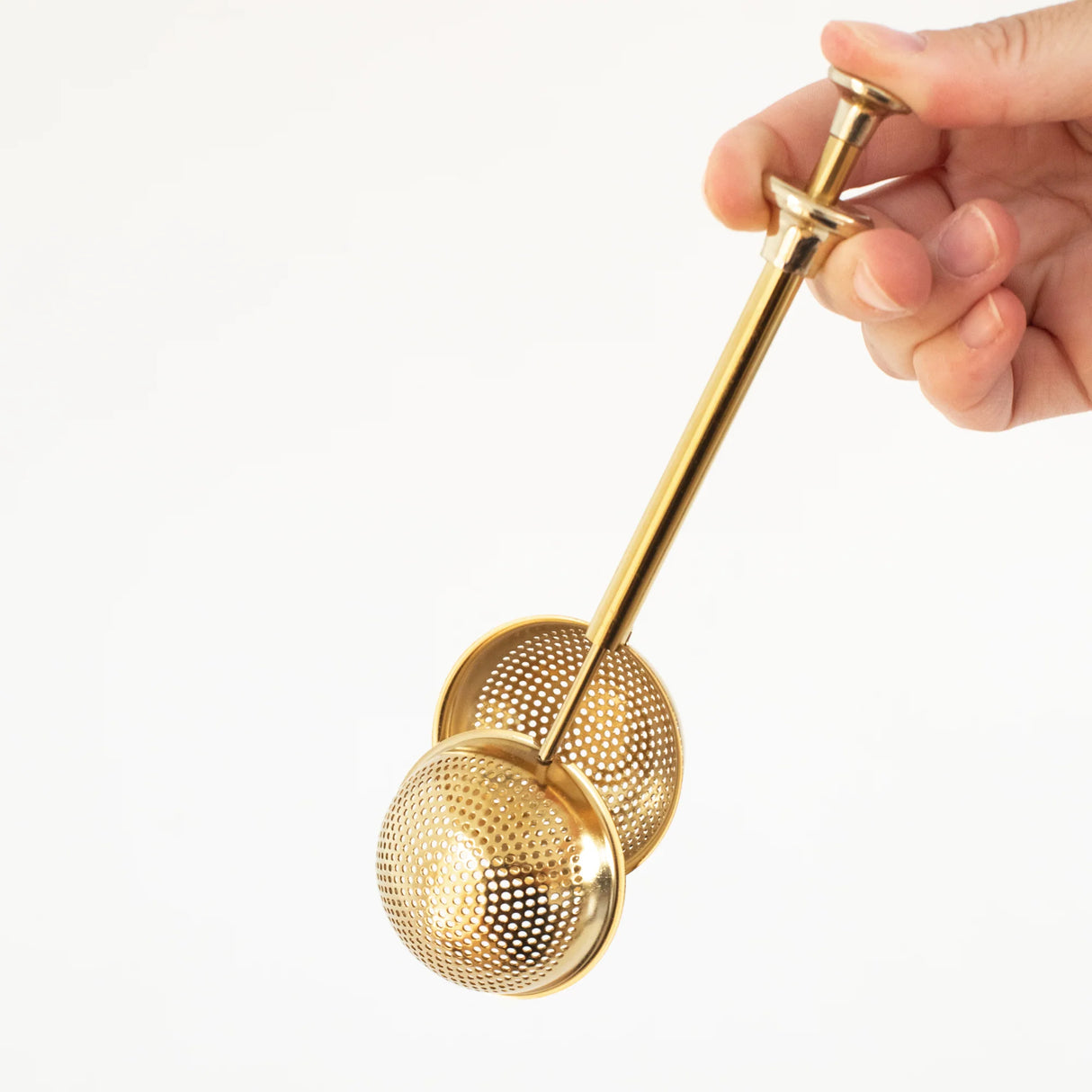 Gold Stainless Steel Tea Infuser Egg