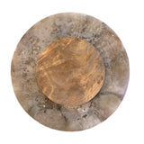 Natural Agate Lazy Susan with Mango Wood Base