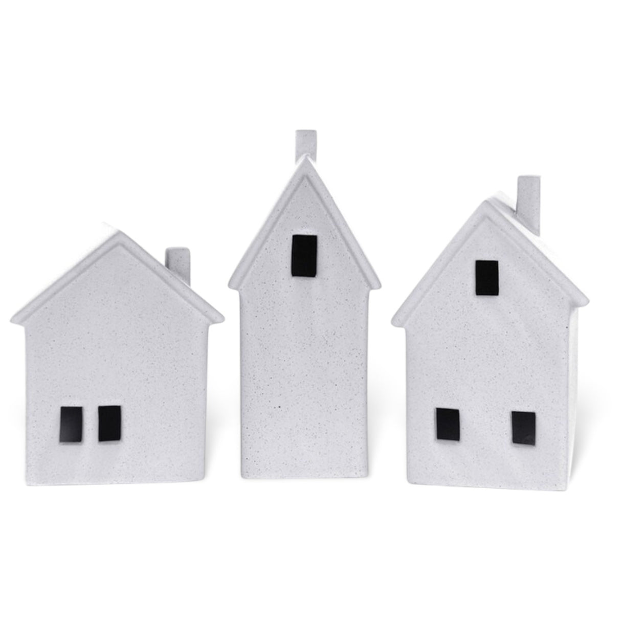 Handcrafted Ceramic Christmas Village Houses