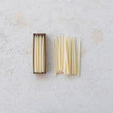 Ivory Slim Taper Candle Set (Boxed Set of 24)