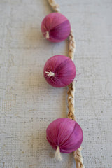 String of Artificial Purple Onions