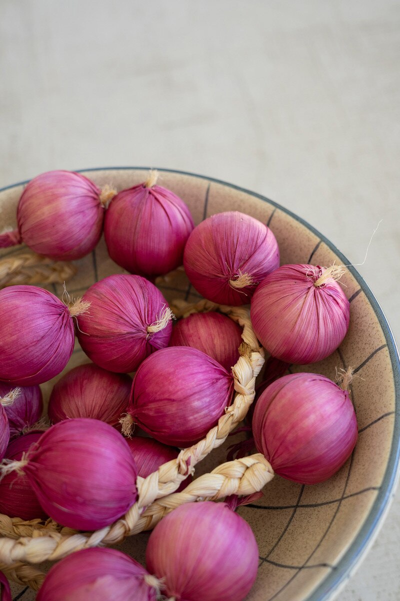 String of Artificial Purple Onions