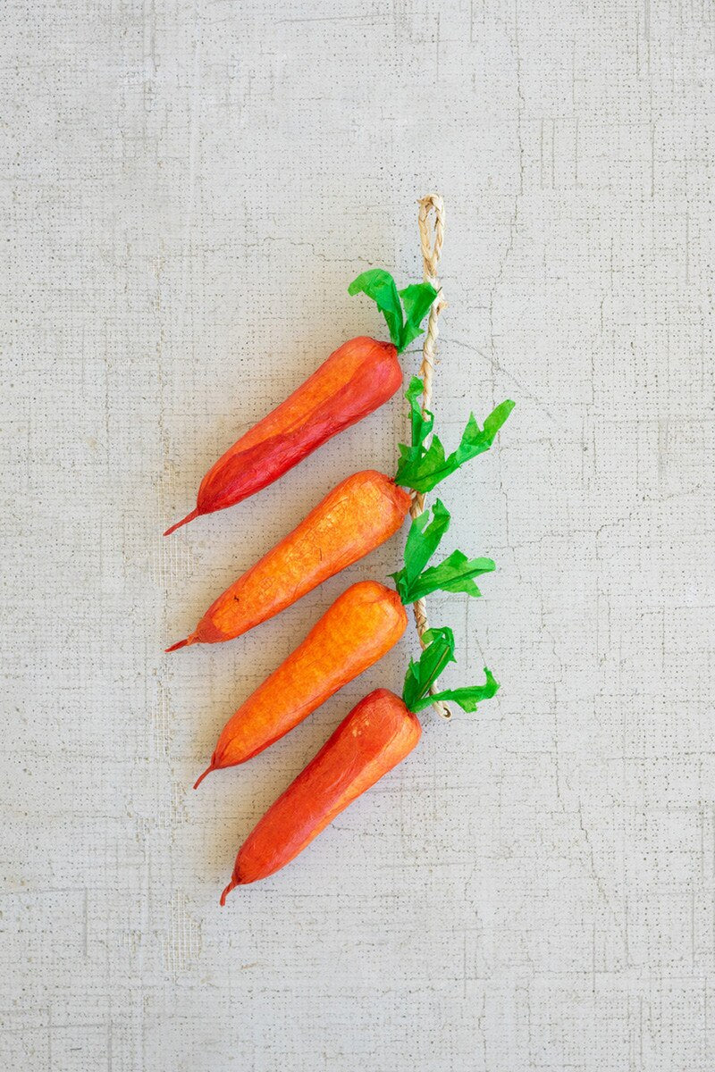 String of Artificial Carrots