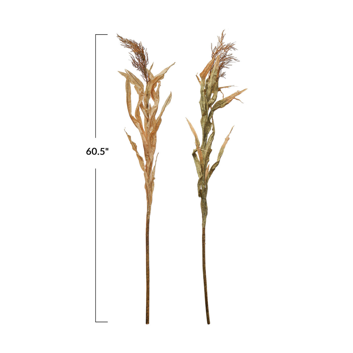 Faux Dried Cornstalks