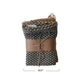Cotton Dobby Autumn Dish Cloths | Set of 3