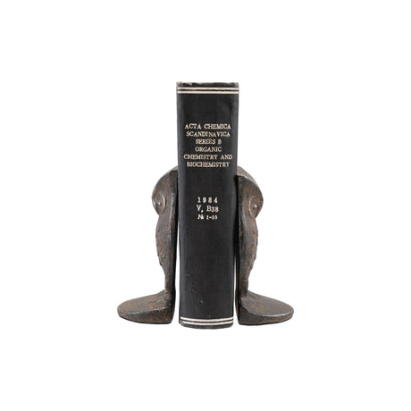 Cast Iron Owl Bookends (Set of 2)
