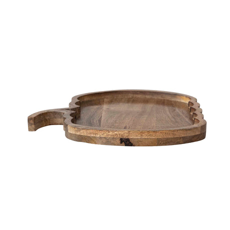 Mango Wood Pumpkin Serving Board