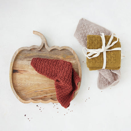 Mango Wood Pumpkin Serving Board