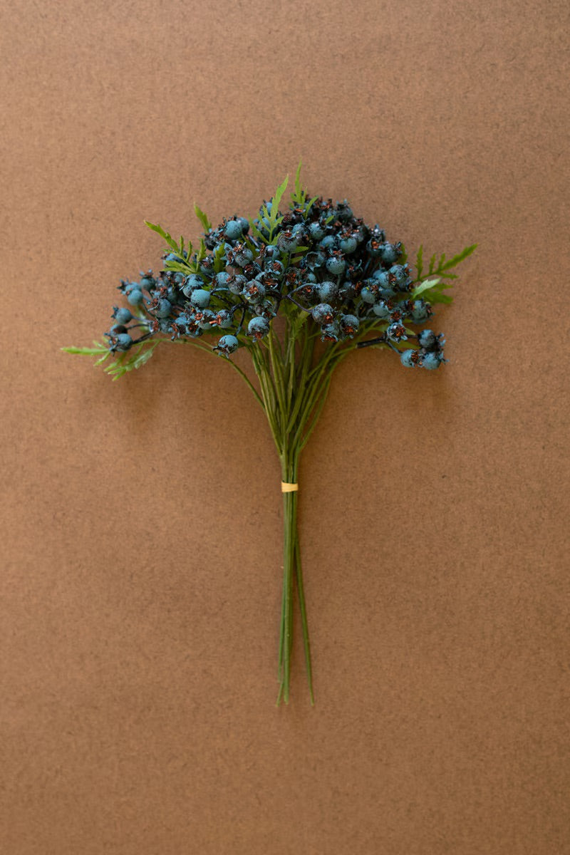 Faux Blueberry Bouquet Bundle