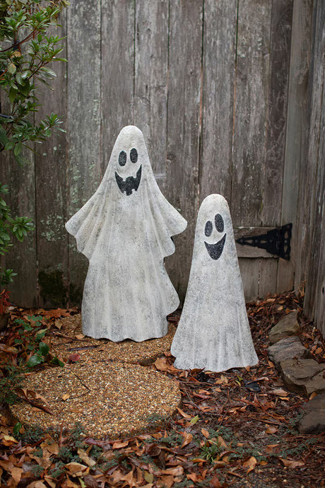 Metal Halloween Ghost Yard Decor
