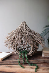 Rustic Hanging Tea Twig Birdhouse