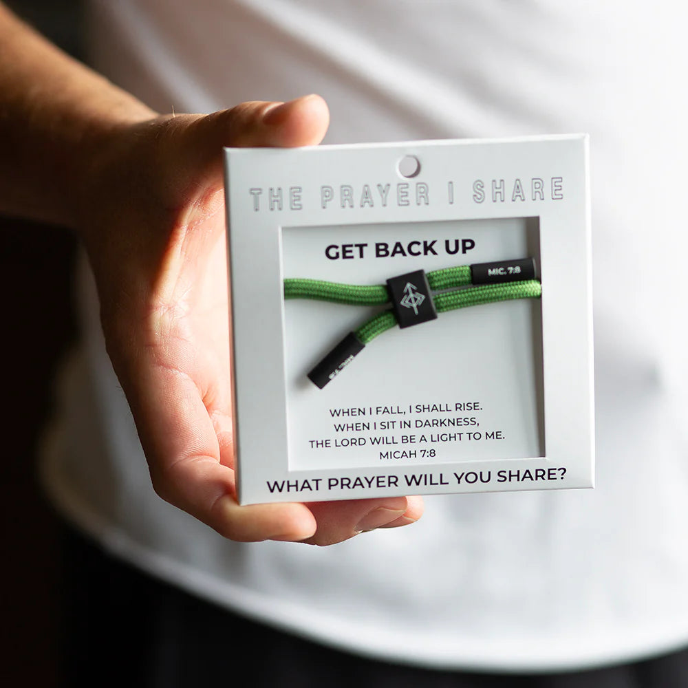 Get Back Up Bracelet | Prayer Share