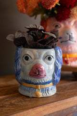 Vintage Style Ceramic Staffordshire Dog Vase