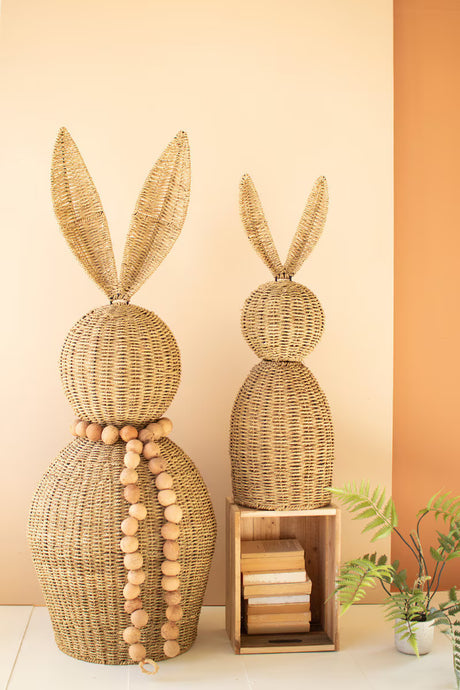 Giant Woven Wicker Vine Rabbit