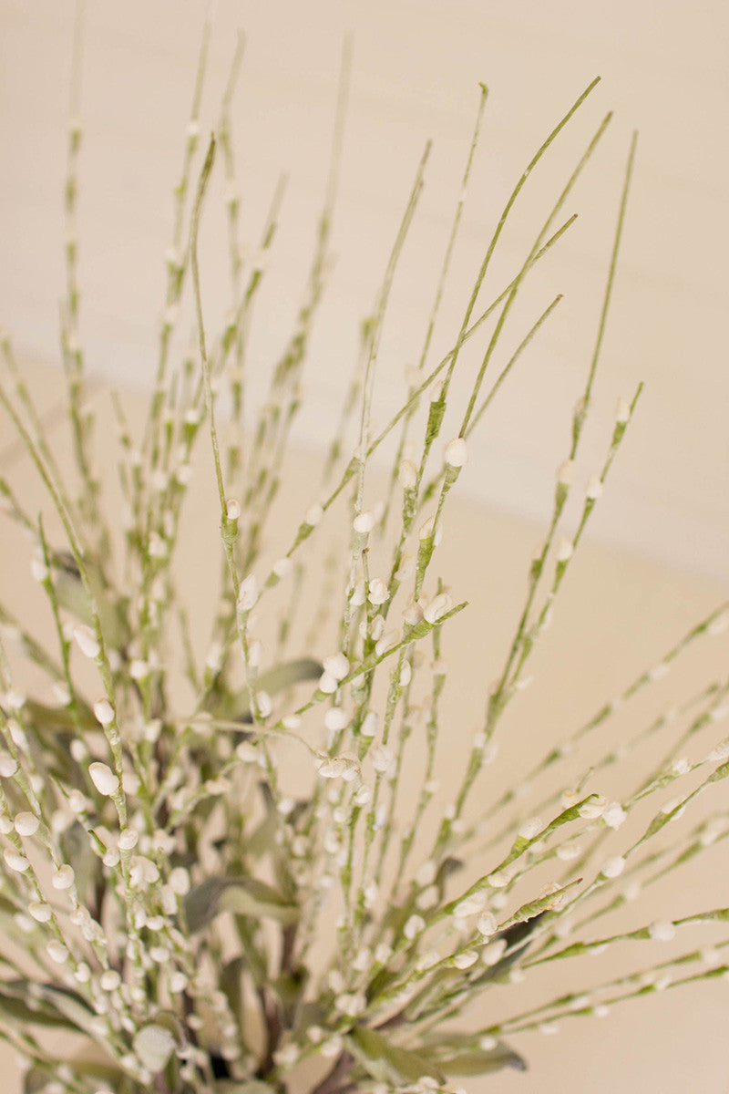 Spriggy Green Blossom Foam Stem