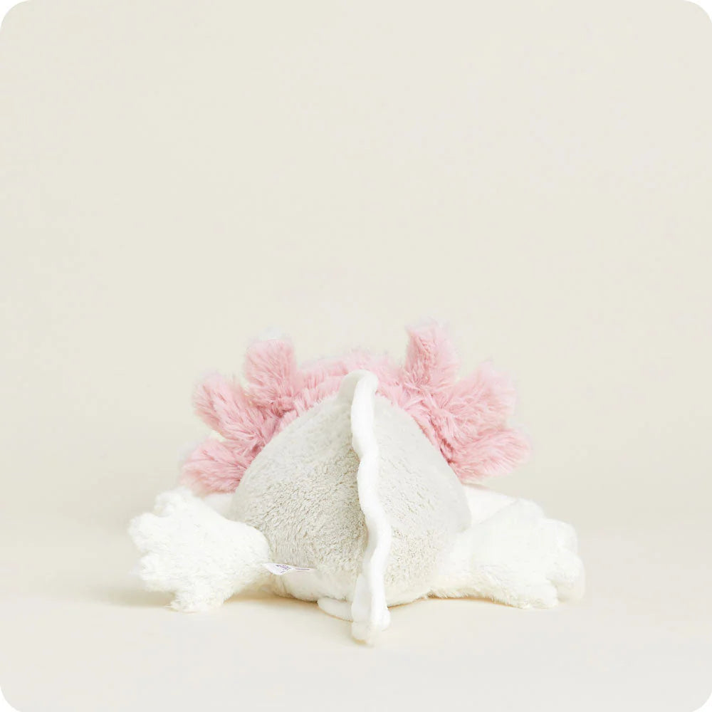 White Axolotl Warmies Plush Animal